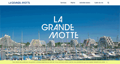 Desktop Screenshot of lagrandemotte.fr